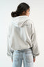 Distressed Melange Hoodie